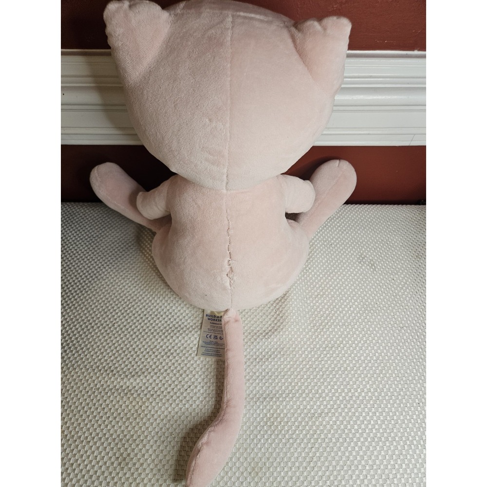 Authentic Build-A-Bear Pokemon Mew Plush 14" Stuffed Animal Clean Display Cond - Picture 4 of 6